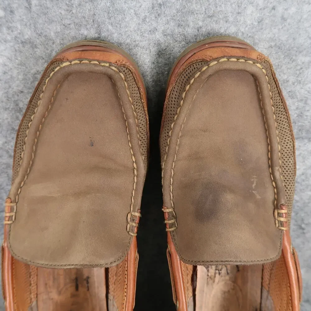 Tommy Bahama Shoes Mens 11 Loafer Boat Moc Slip On Leather Casual Lifestyle